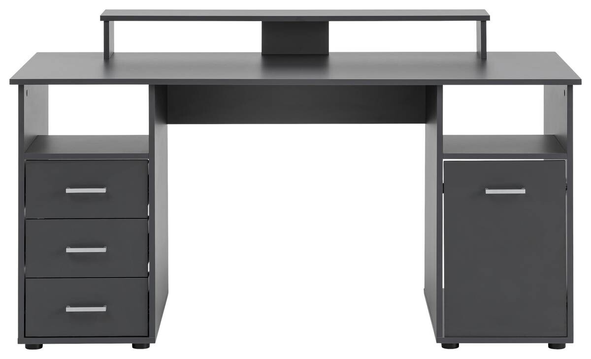 Schreibtisch Niels anthrazit B/H/T: ca. 150x86,7x70 cm