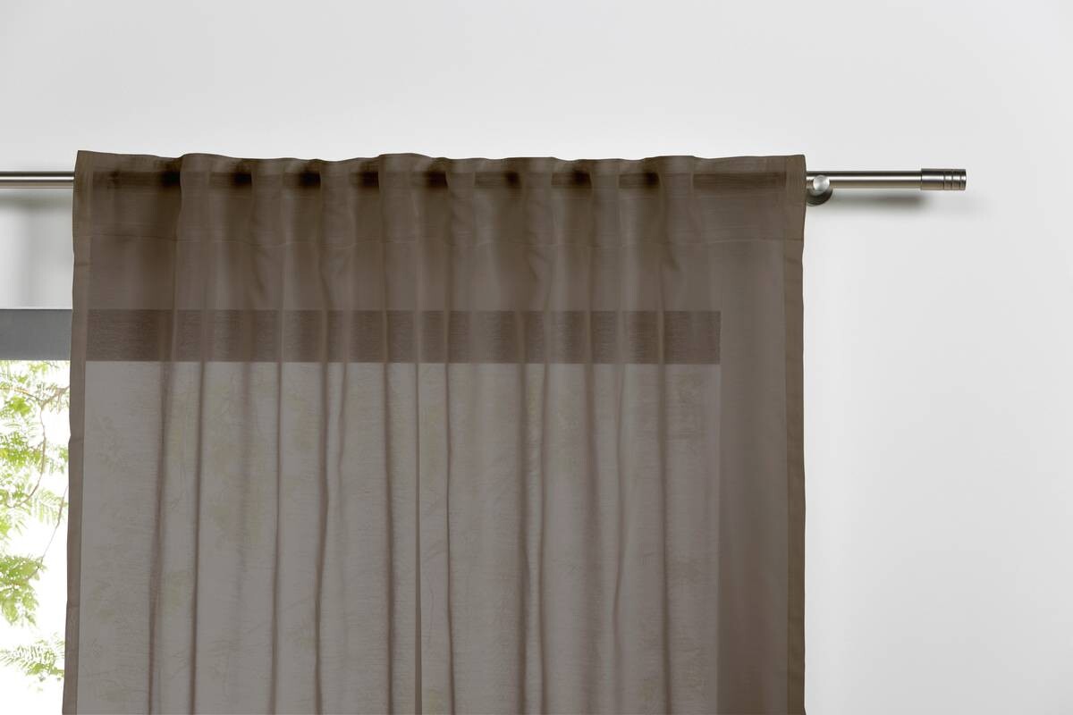 Kombivorhang PURE Cappuccino B/L: ca. 135x245 cm