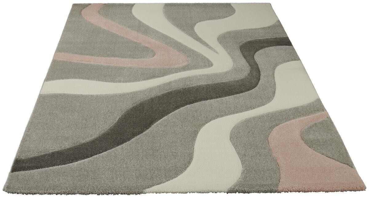 Webteppich Casino grau B/L: ca. 60x110 cm