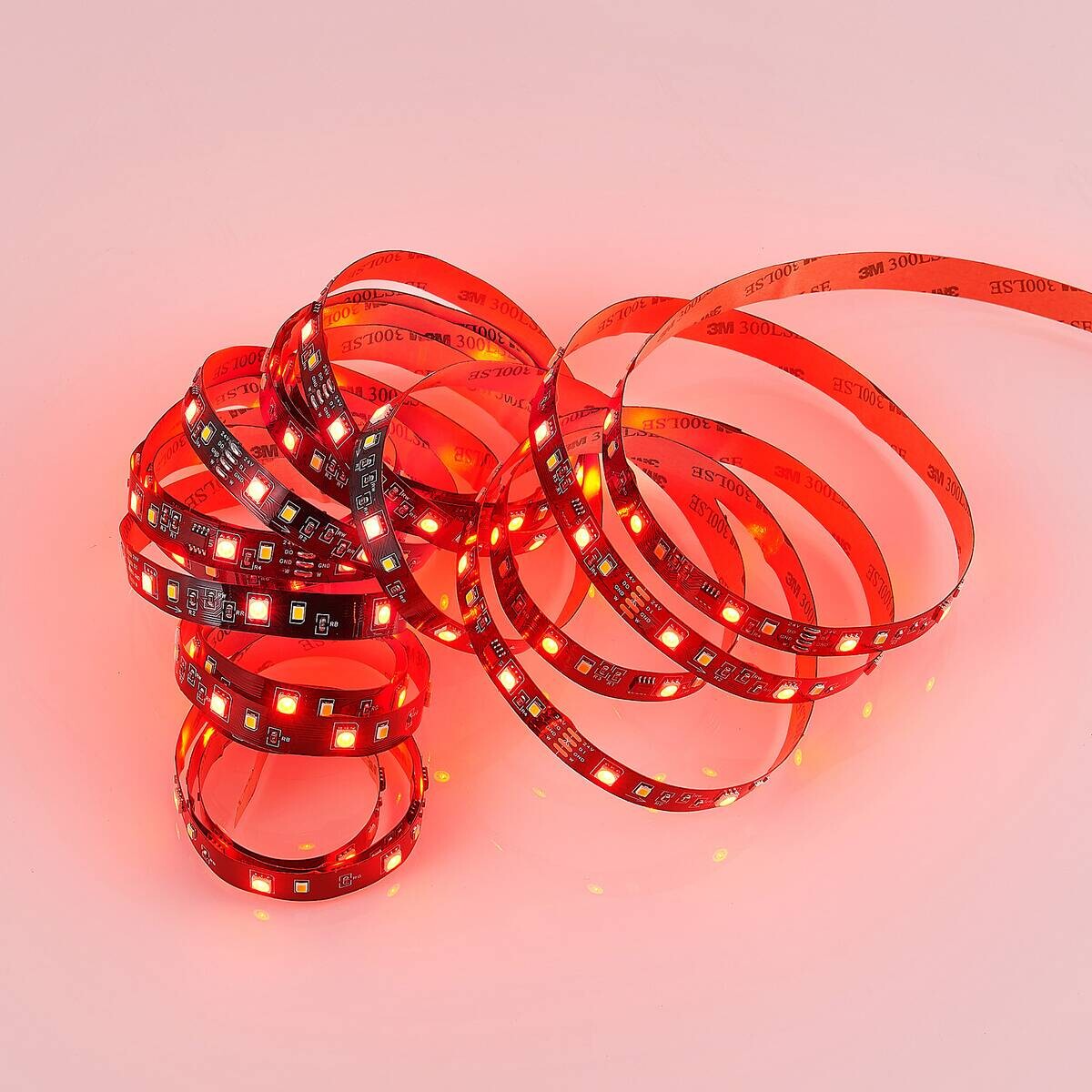 Lichtband Racer schwarz Kunststoff B/L: ca. 1x500 cm