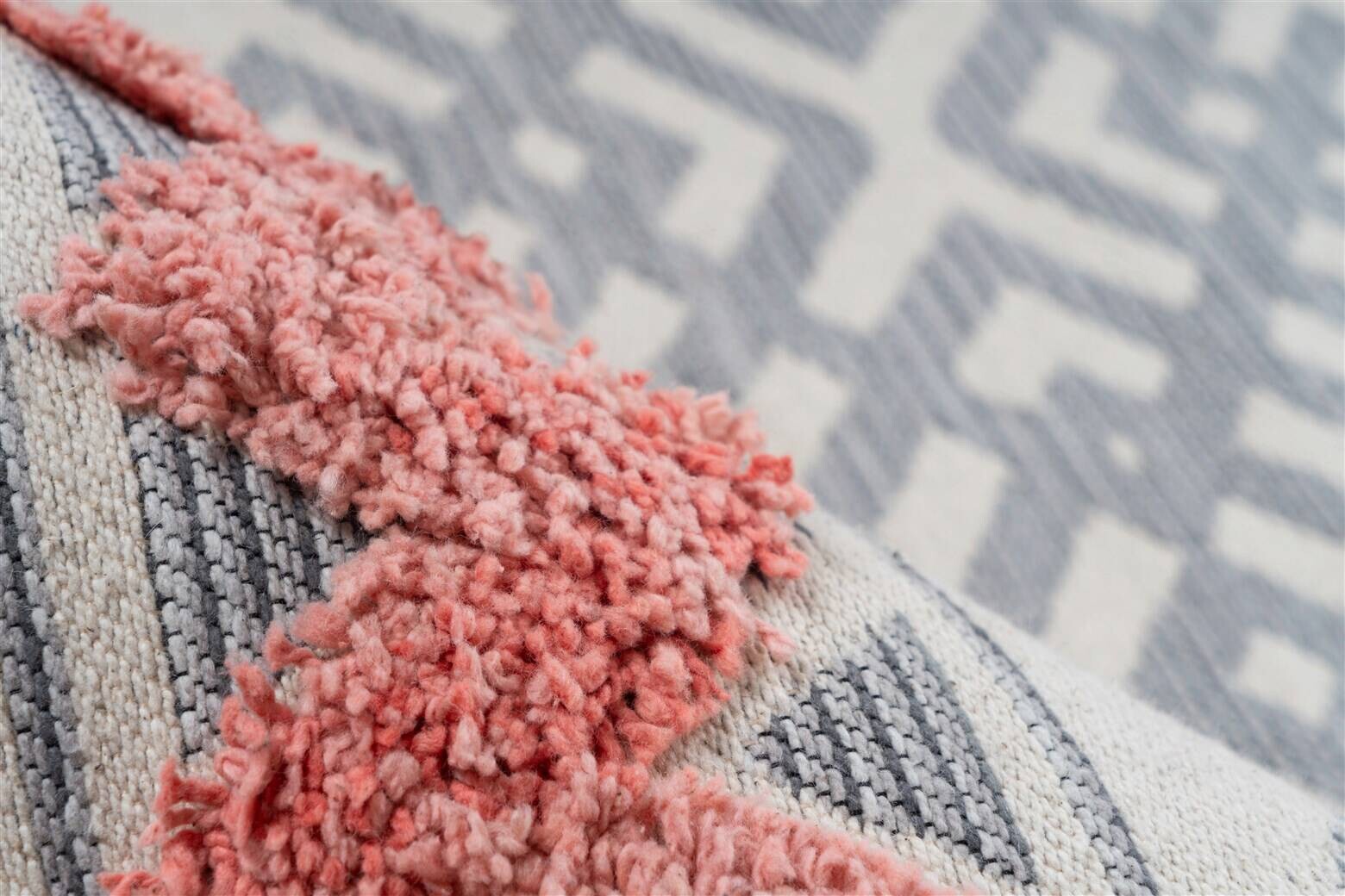 Arte Espina Kurzflorteppich Ethnie 225 grau B/H/L: ca. 200x1x290 cm