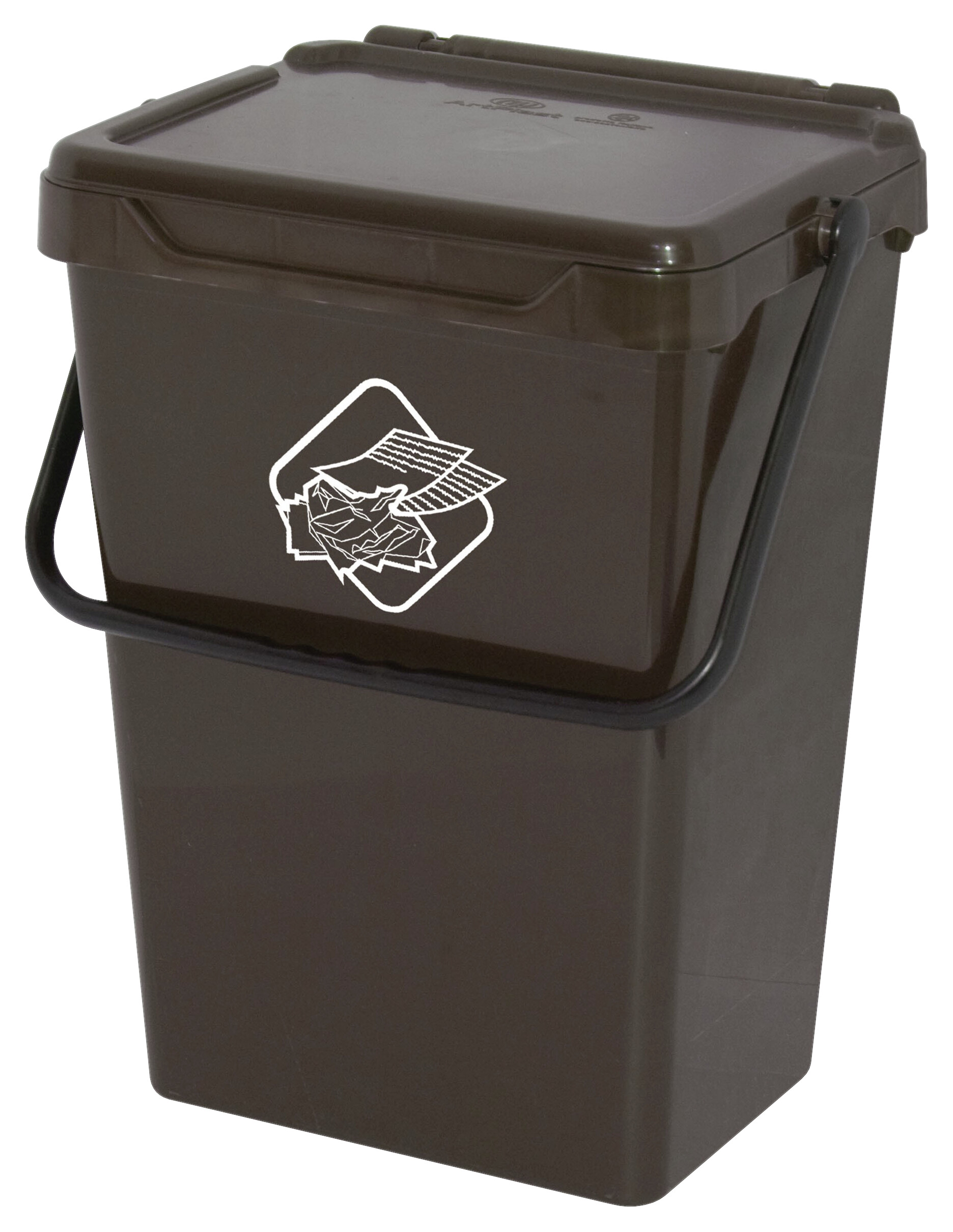 Eco-Logico Eimer braun Polypropylen B/H/L: ca. 30,5x51x40 cm