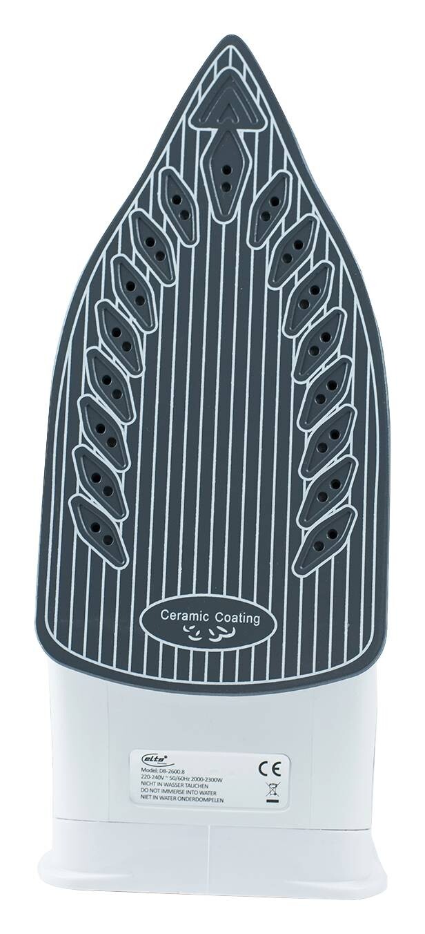 Elta Dampfbügeleisen DB-2600.8 schwarz weiß