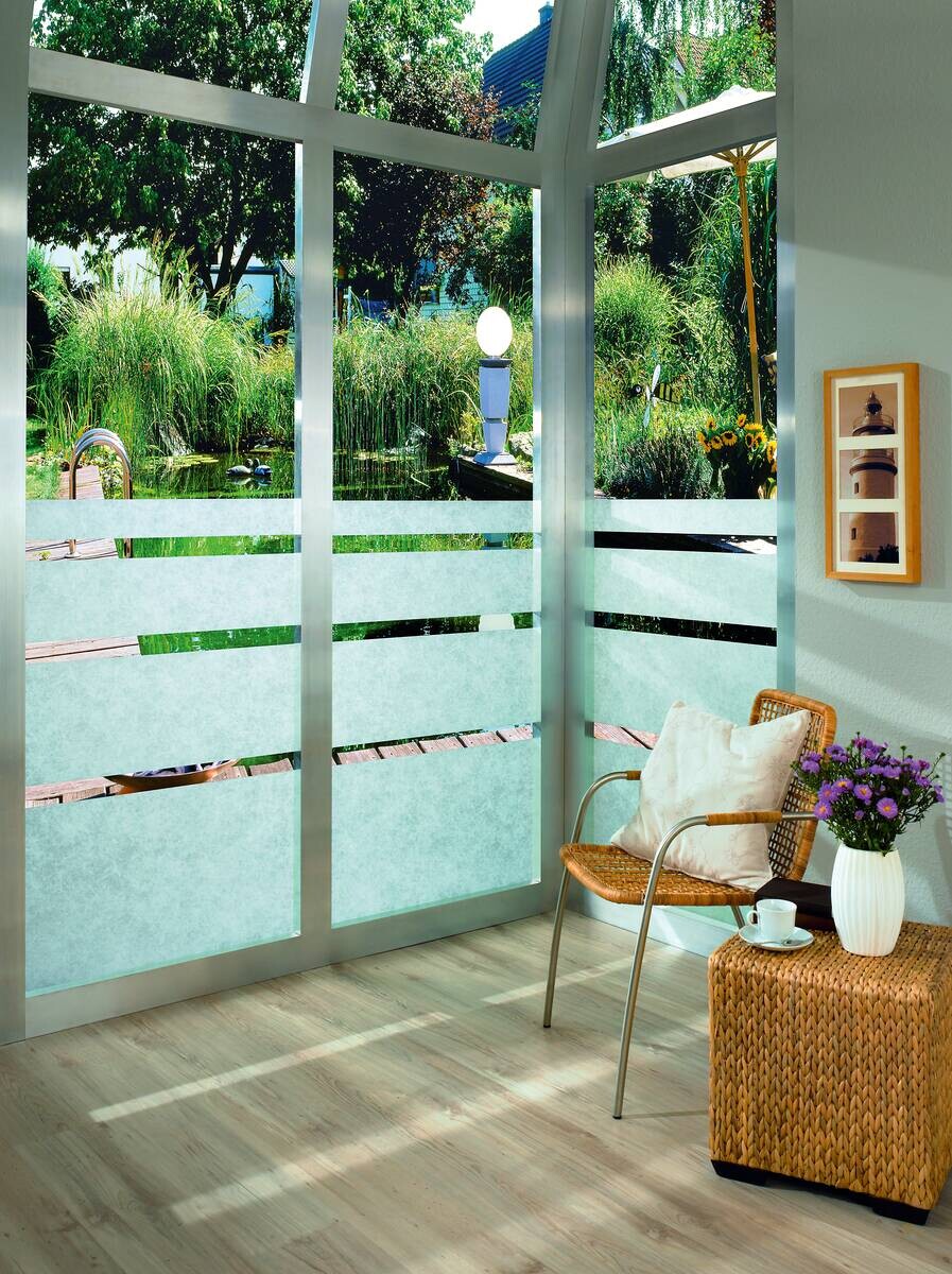 d-c-fix Fensterfolie Reispapier transparent weiß B/L: ca. 67,5x200 cm