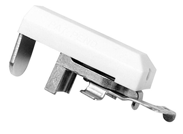 Boviva Klemmträger für Jalousien weiß 2 Packstücke