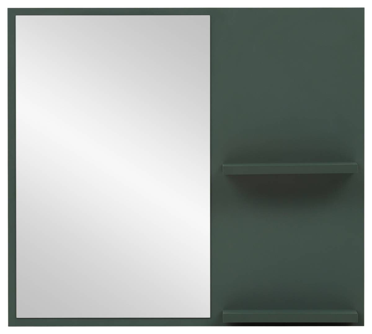 Wandspiegel Kent waldgrün B/H/T: ca. 67x60x12,2 cm