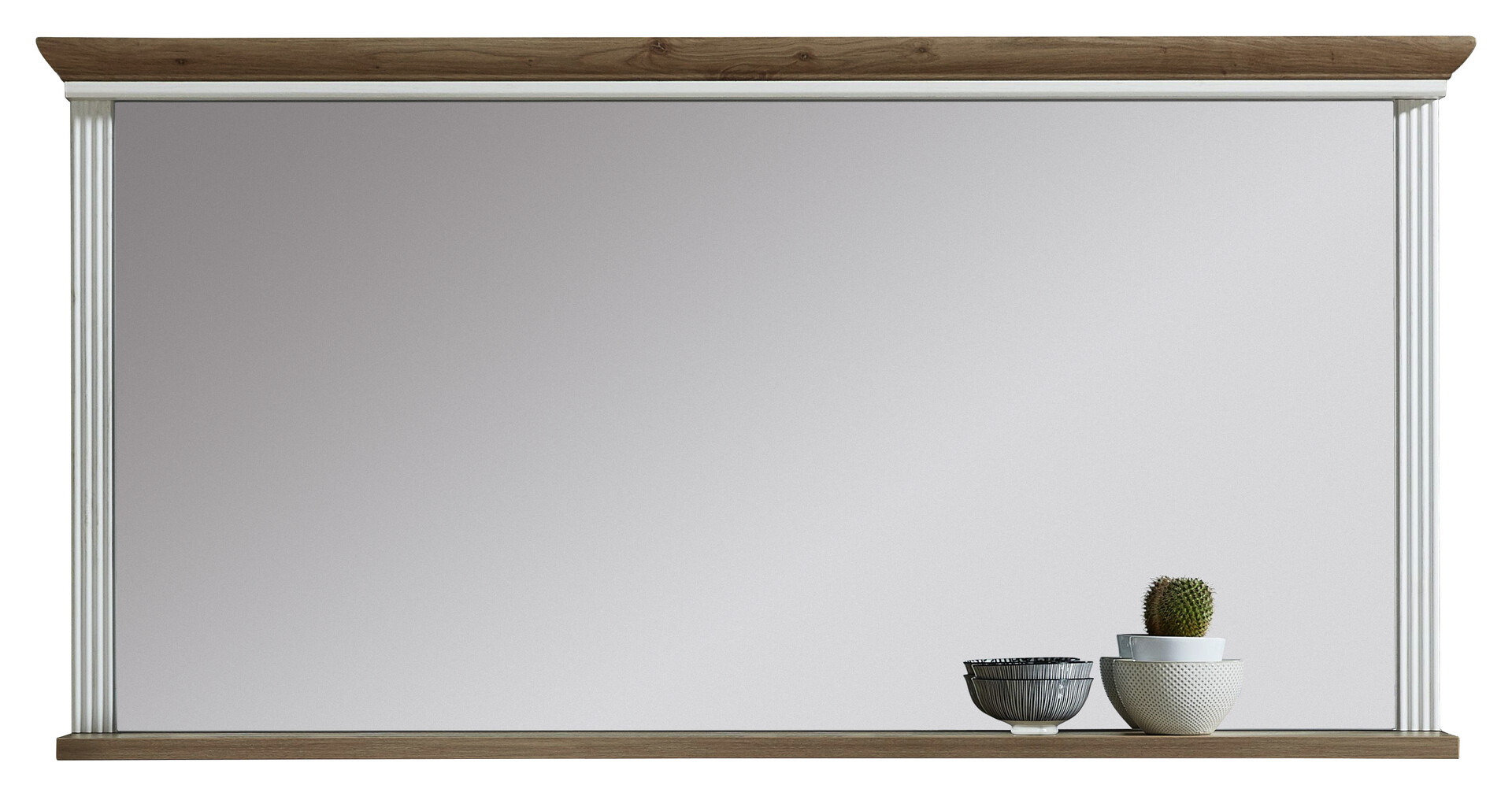 Wandspiegel Jasmin Eiche Artisan Nachbildung B/H/T: ca. 142x74x16 cm