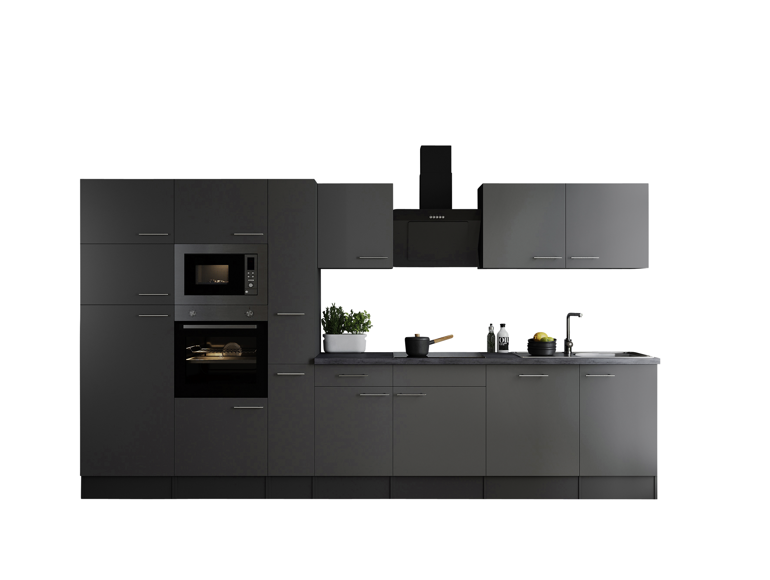 Küchenblock Oliver B/H/T: ca. 370x205x60 cm