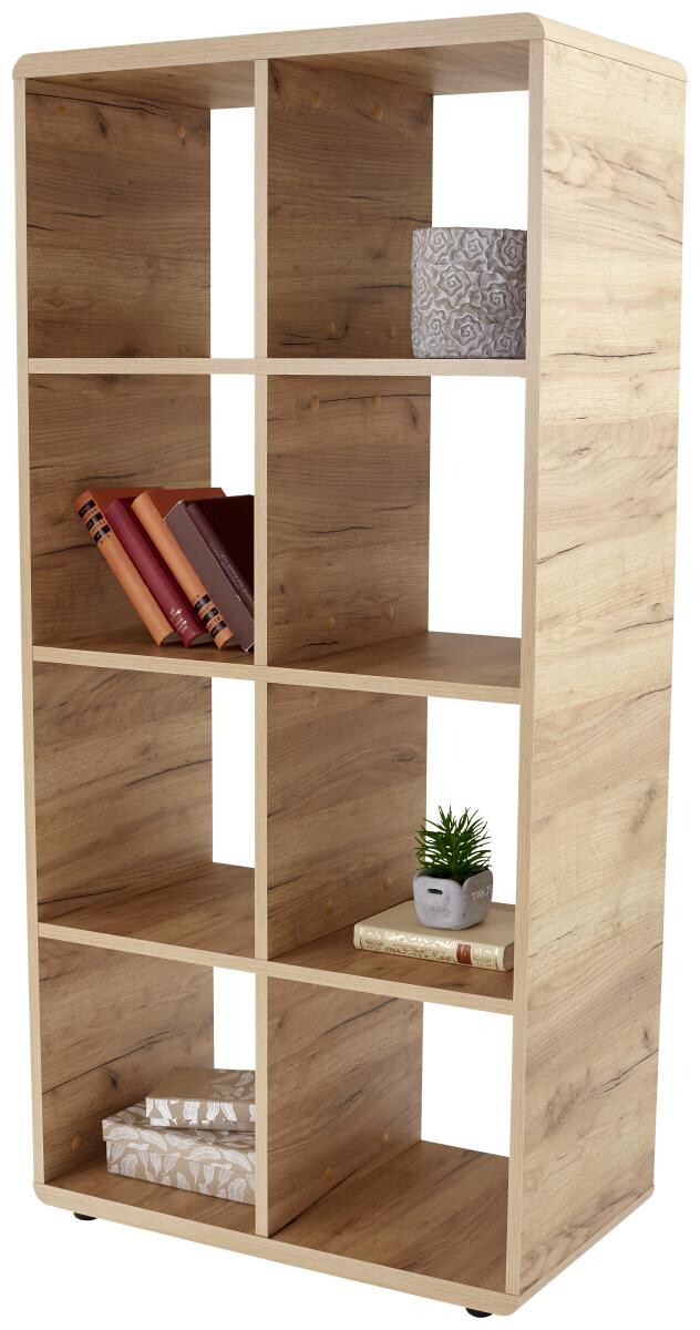 Regal Fontana Eiche Kraft Nachbildung B/H/T: ca. 73x145x35 cm