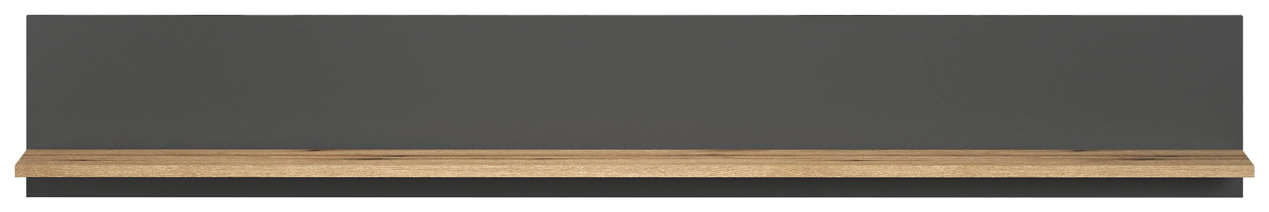 Wandboard Esteban anthrazit Eiche Evoke Coast Nachbildung B/H/T: ca. 167x25x17 cm Wandboard Esteban anthrazit Eiche Evoke Coast Nachbildung B/H/T: ca. 167x25x17 cm