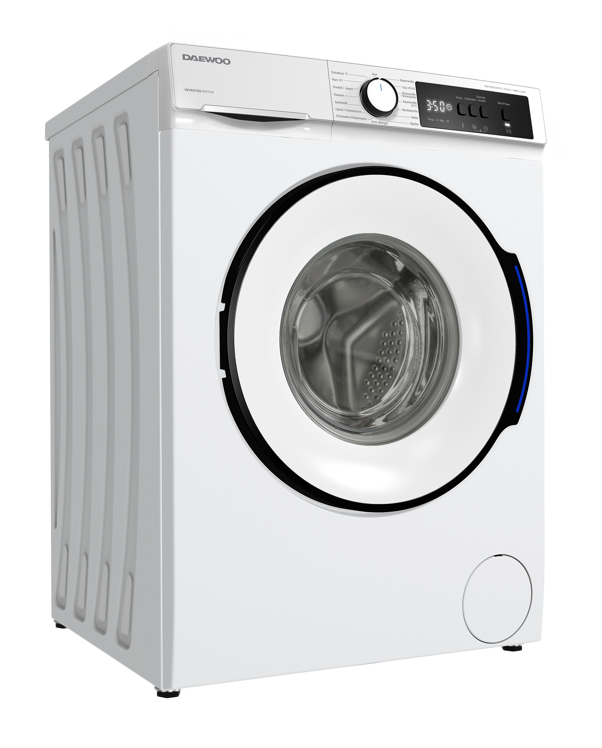 Daewoo Waschmaschine WM-FB0634W1A-DE weiß B/H/T: ca. 59,7x84,5x58,2 cm