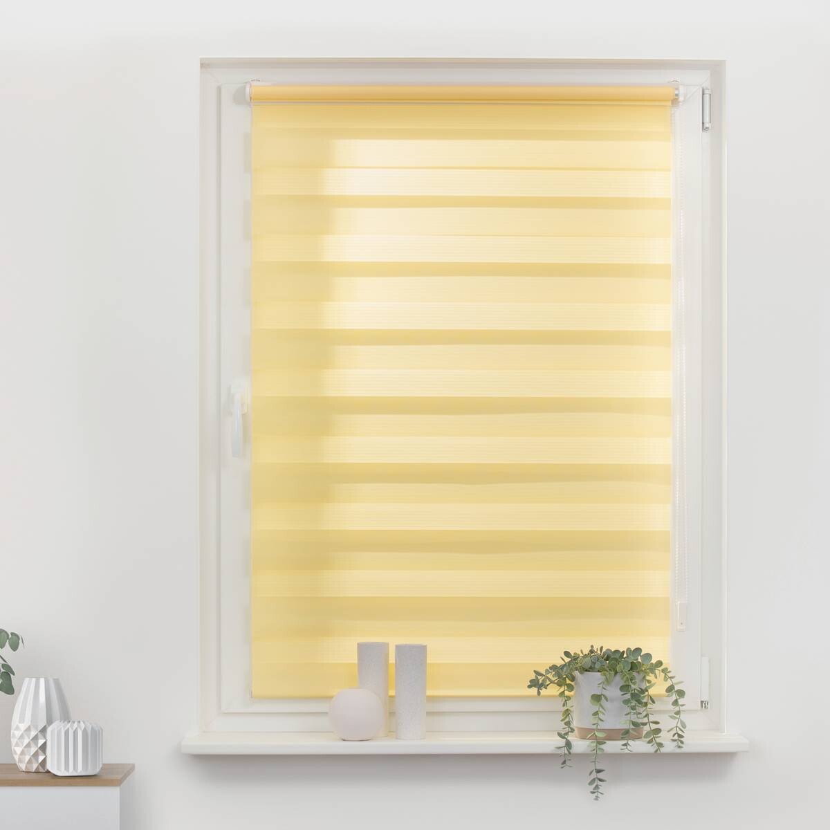 LICHTBLICK Doppelrollo Duo gelb B/L: ca. 55x150 cm