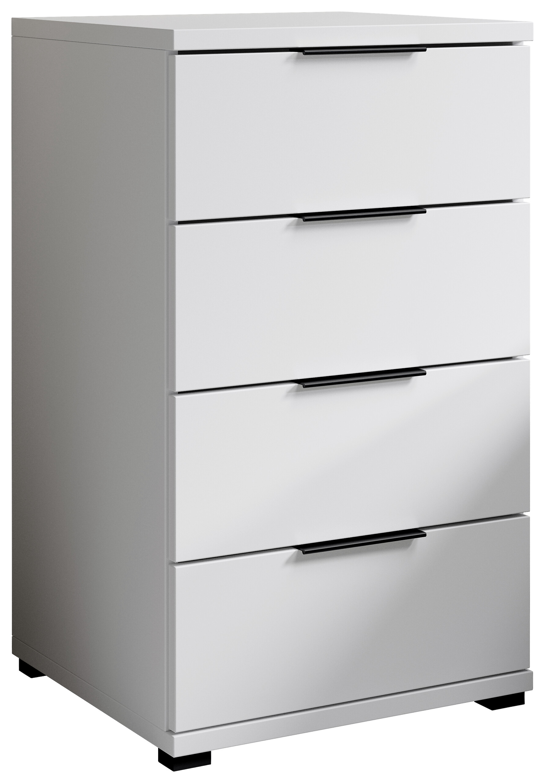 Nachtkonsole Salermo weiß B/H/T: ca. 46x79x42 cm