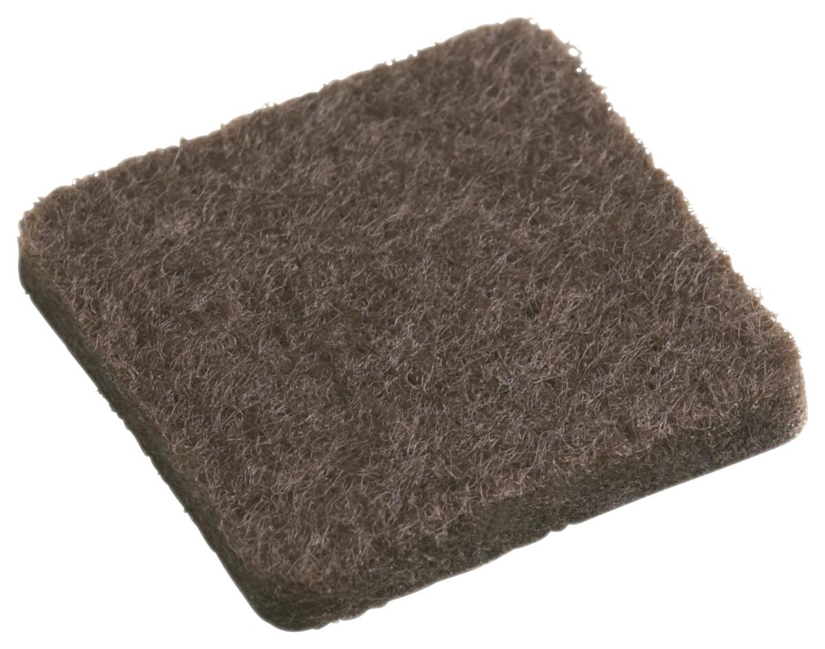 Meister Filzgleiter braun B/L: ca. 2,2x2,2 cm 16 tlg.