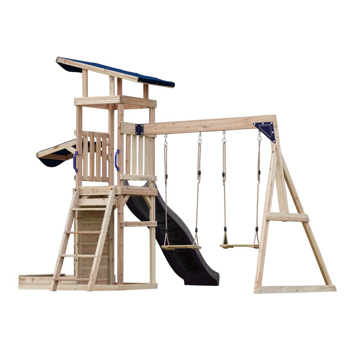 AXI Spielturm Malik grau B/H/L: ca. 345x270x336 cm
