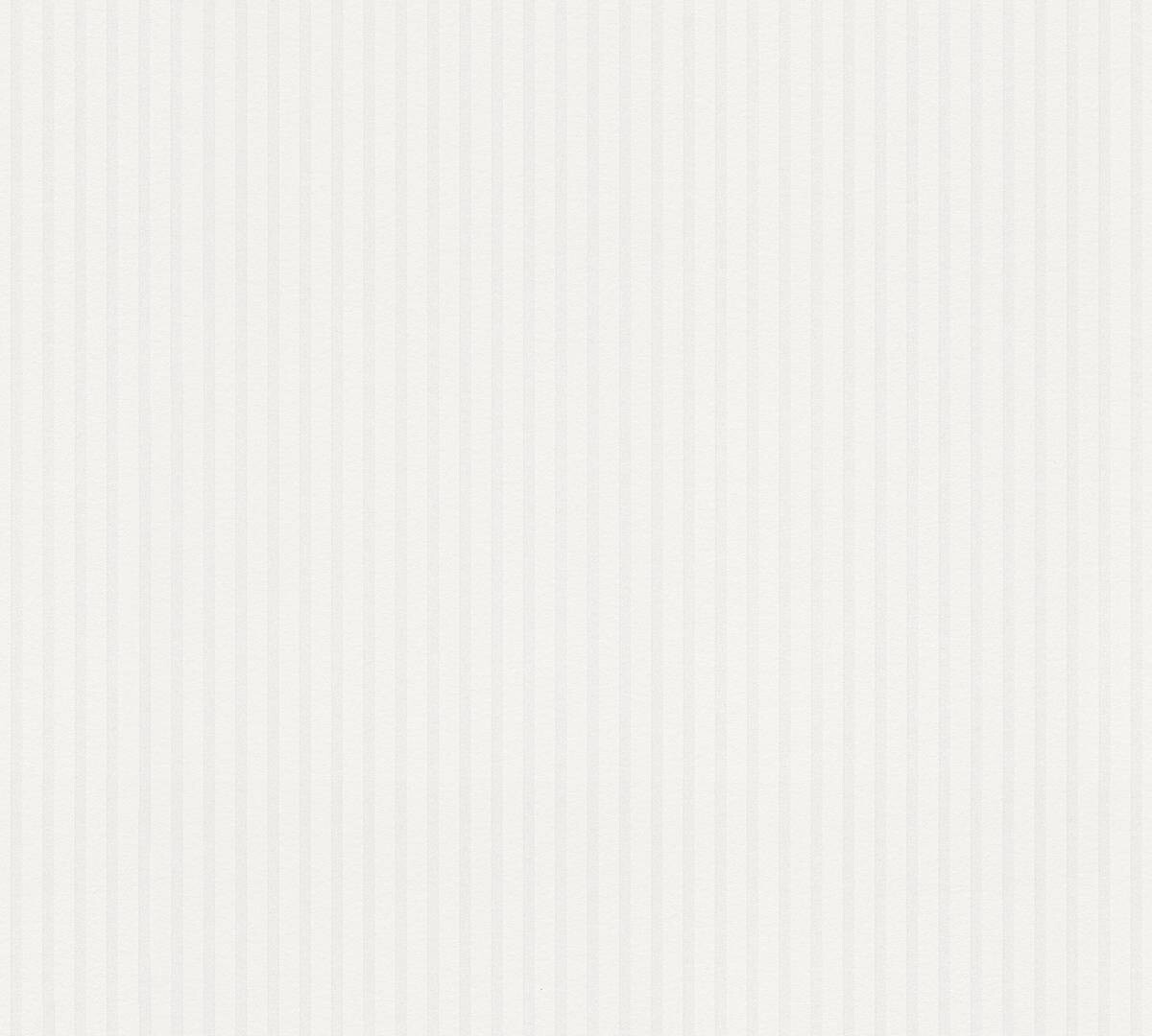 A.S.Creation Vliestapete Black & White Streifen weiß B/L: ca. 53x1005 cm