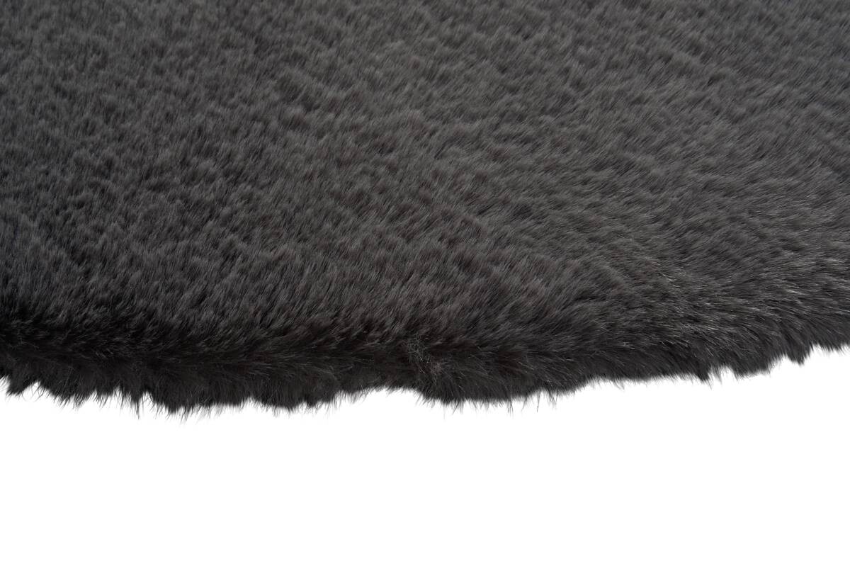 Fellimitat Moyo stahlgrau D: ca. 160 cm