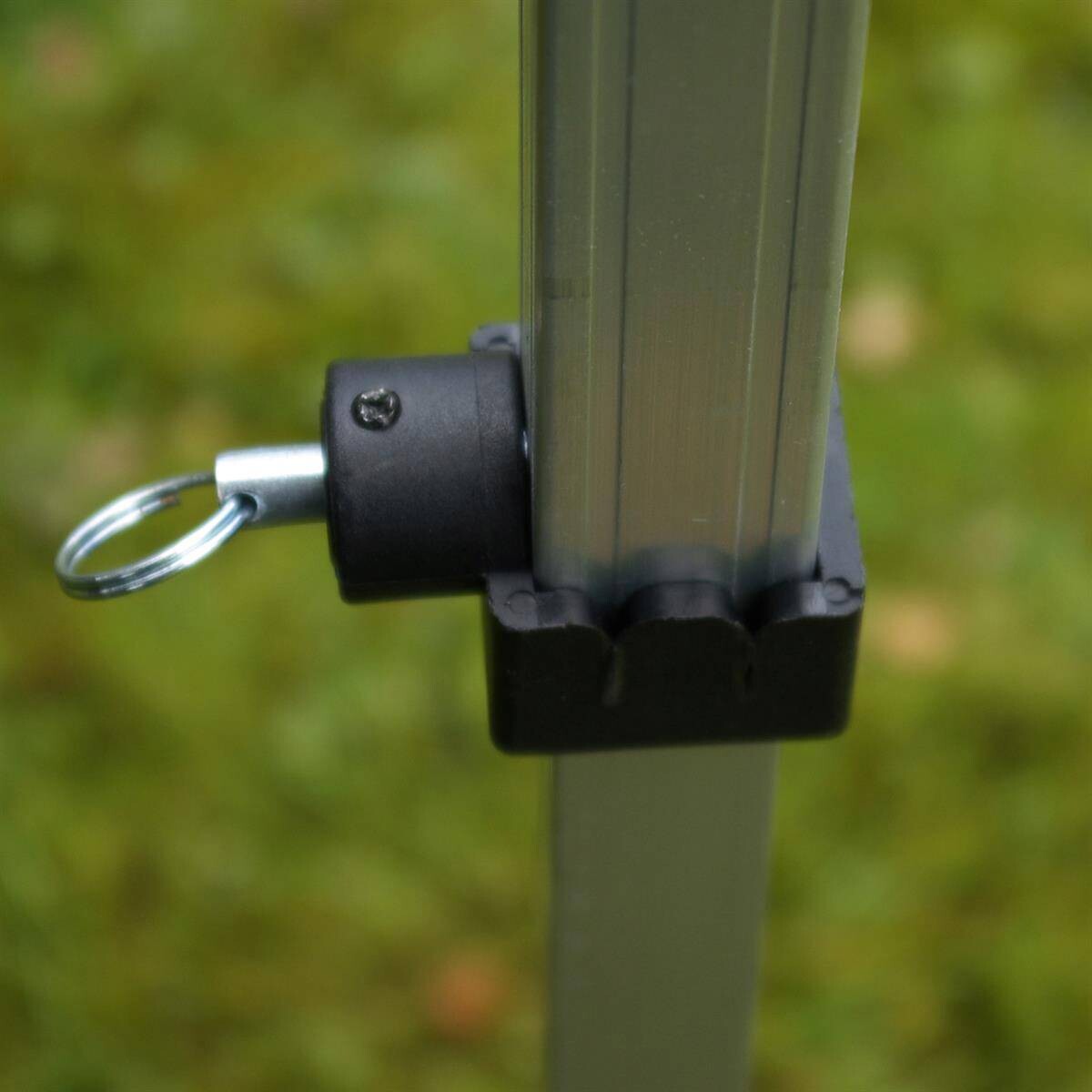 VCM Pavillon PROFI weiß Metall B/H/L: ca. 600x220x300 cm