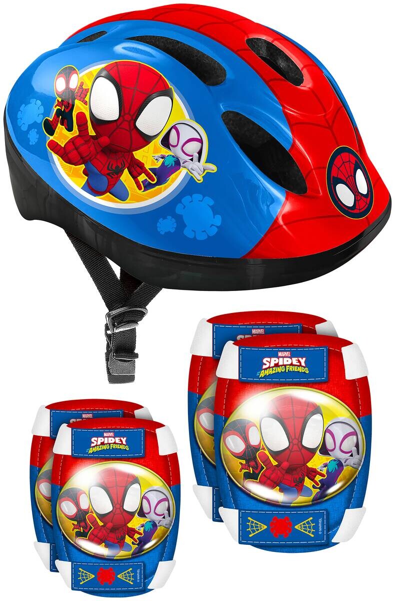 Spidey /Disney Kinderhelm mit Polstern