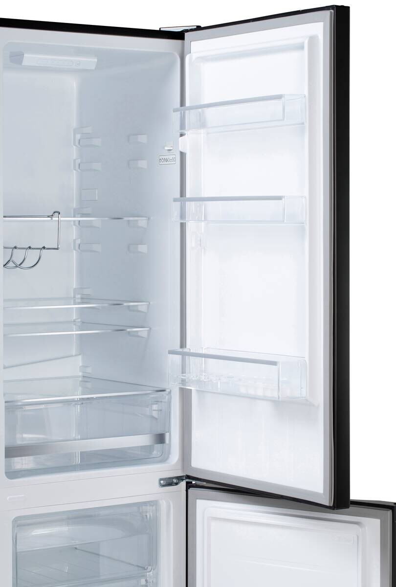 POCOline Kühl-/Gefrierkombination KGK262-176CDIX dark Inox B/H/T: ca. 54x176x55 cm