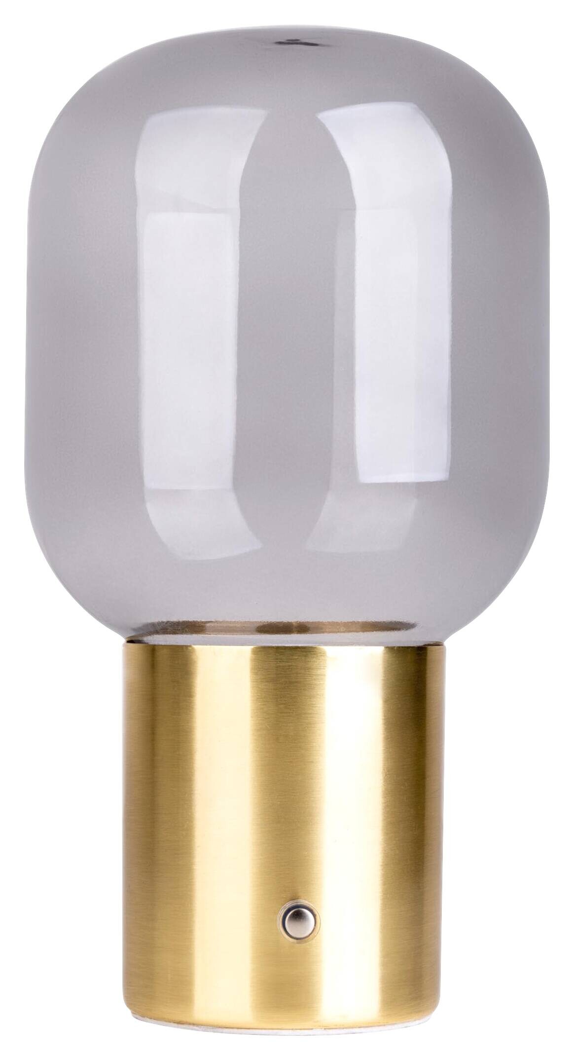 Näve Leuchten Tischleuchte 5305945 messing Glas Metall B/H/T: ca. 13x25x13 cm null 1 Brennstellen