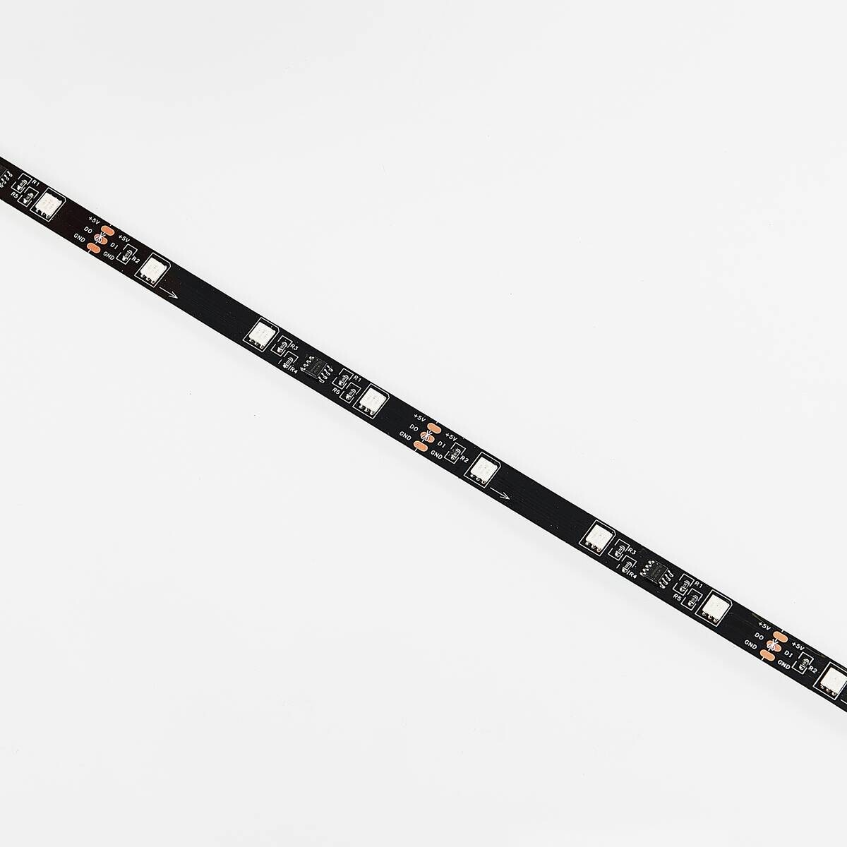 Lichtband schwarz Kunststoff B/L: ca. 1x120 cm