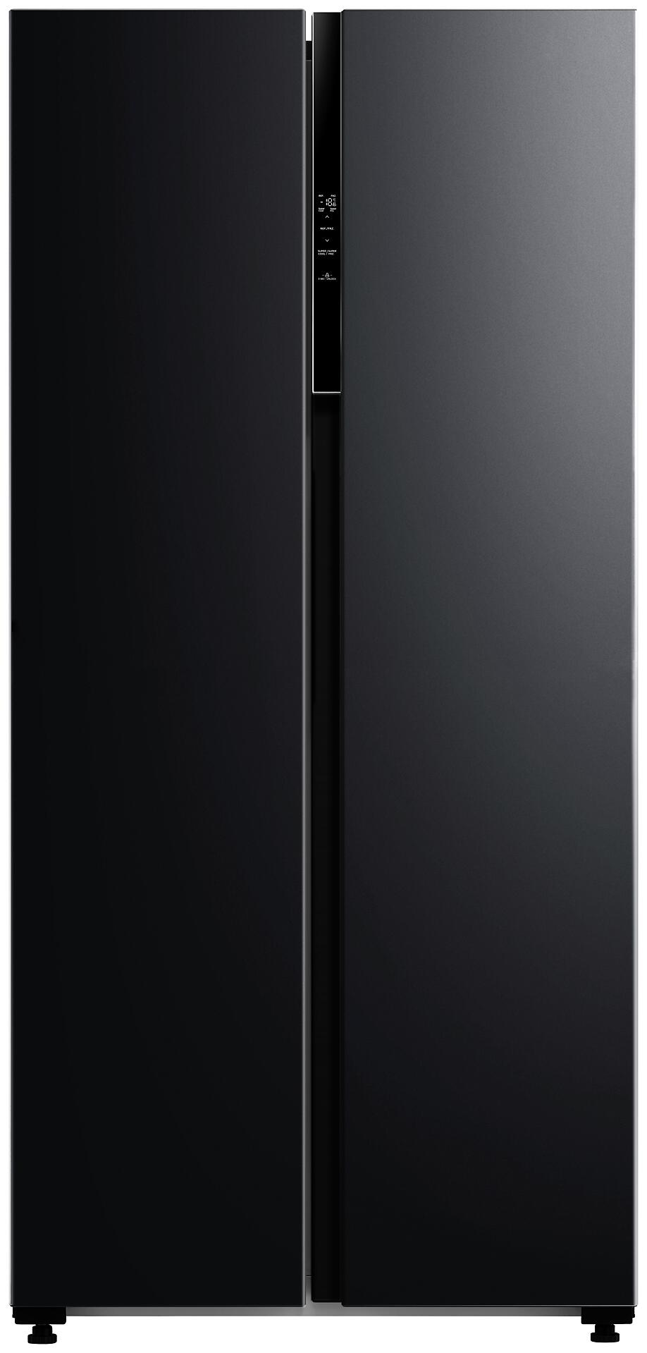 POCOline Side-by-Side SBS179-460EWDNF schwarz B/H/T: ca. 83,5x177,5x63,5 cm