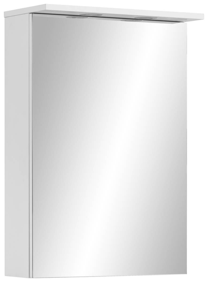 Spiegelschrank Sarah weiß B/H/T: ca. 50,4x72,3x15,8 cm