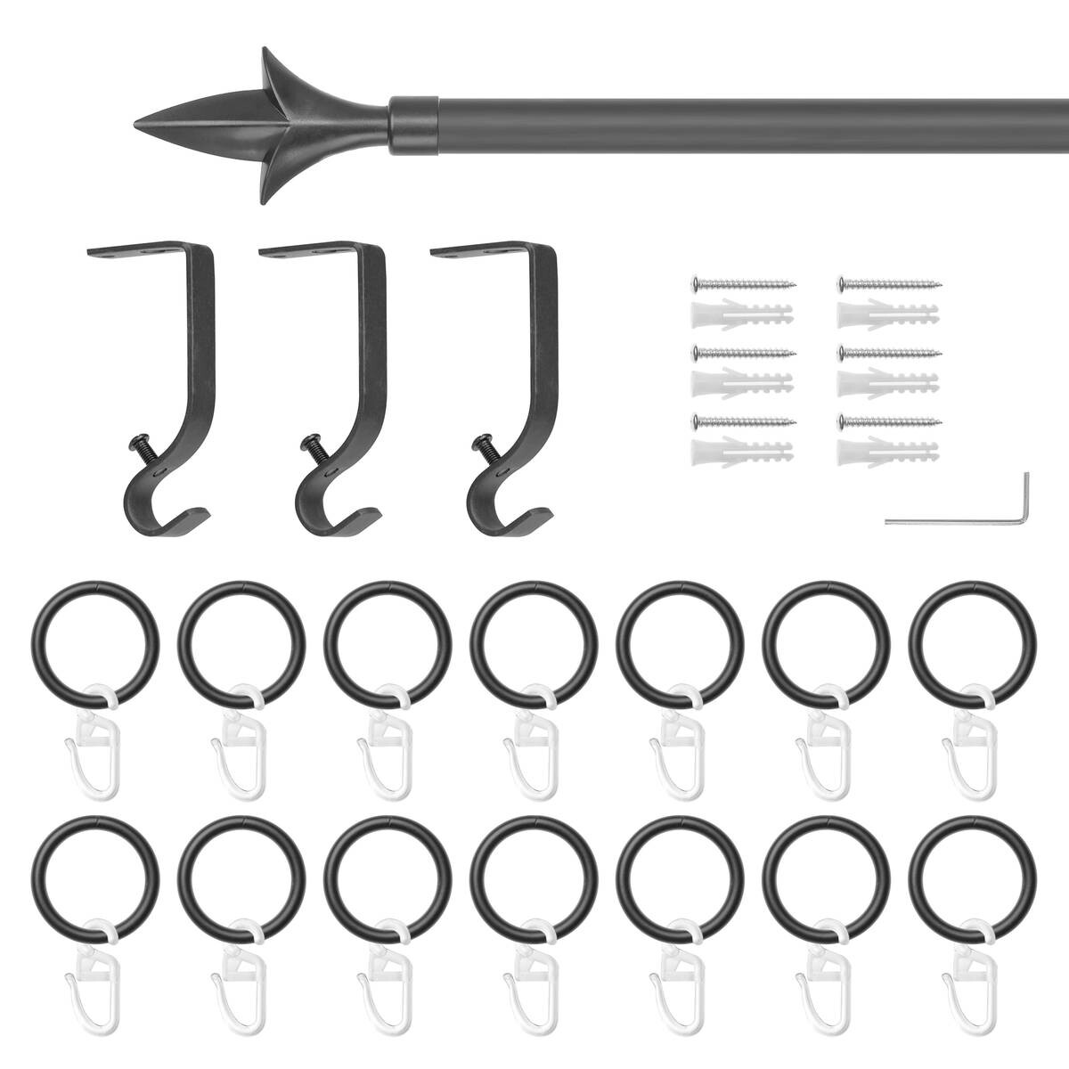 LICHTBLICK Gardinenstange Lilie