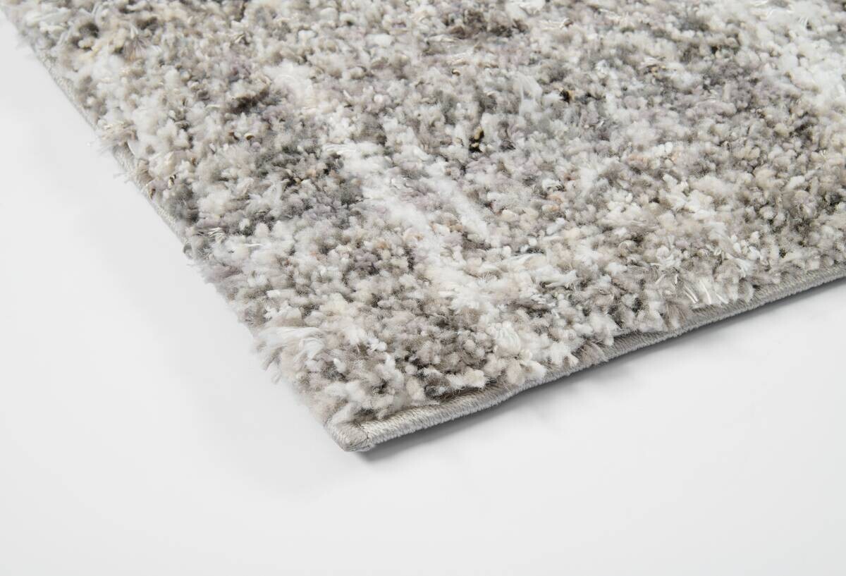 Merinos Webteppich Bombay grau B/L: ca. 160x220 cm