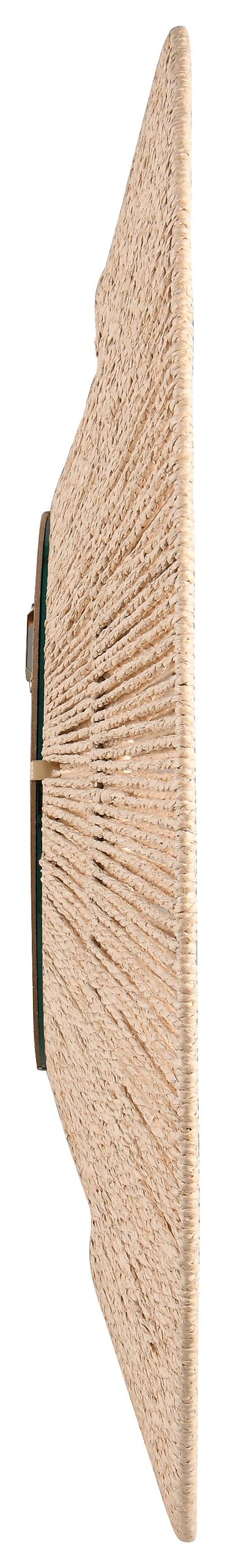 Dekospiegel Marlene natur B/H/T: ca. 80x80x9 cm