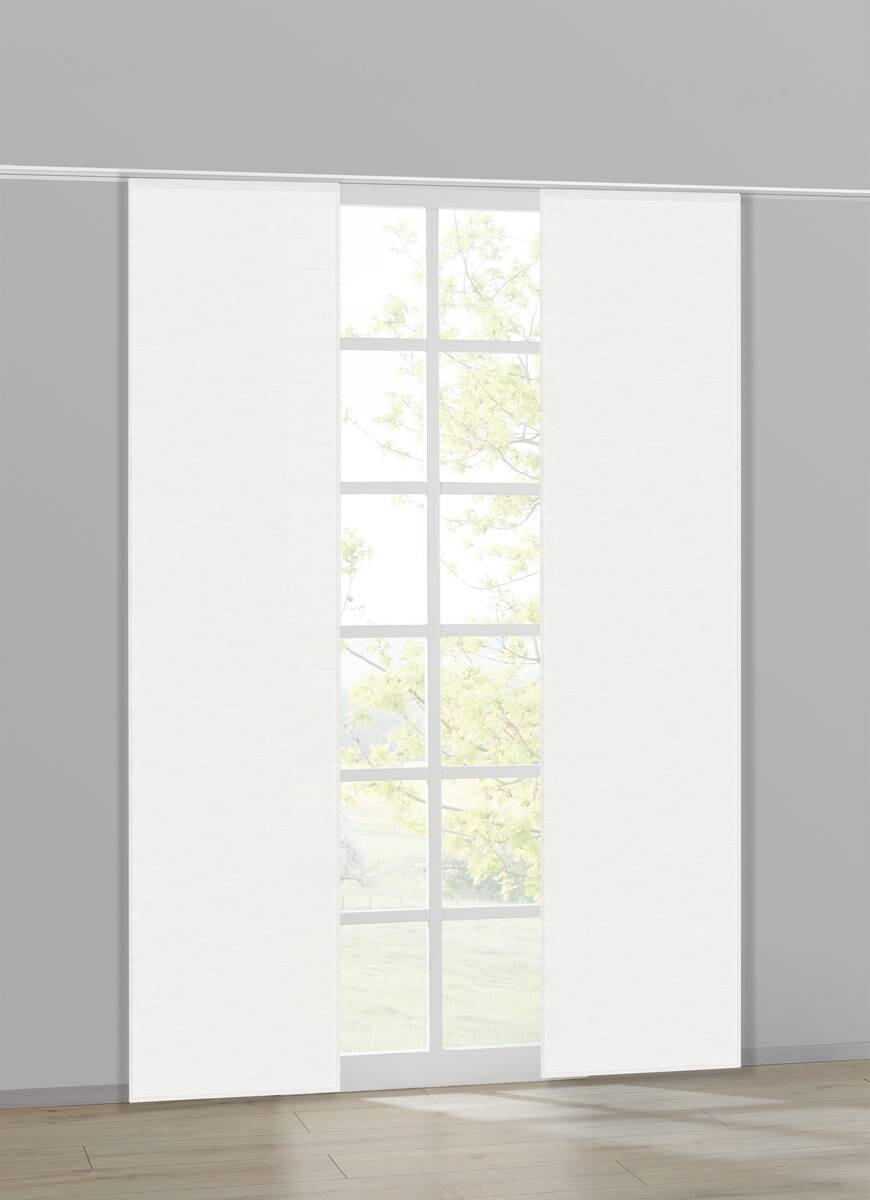 ACUS design collection Schiebevorhang weiß B/L: ca. 60x245 cm