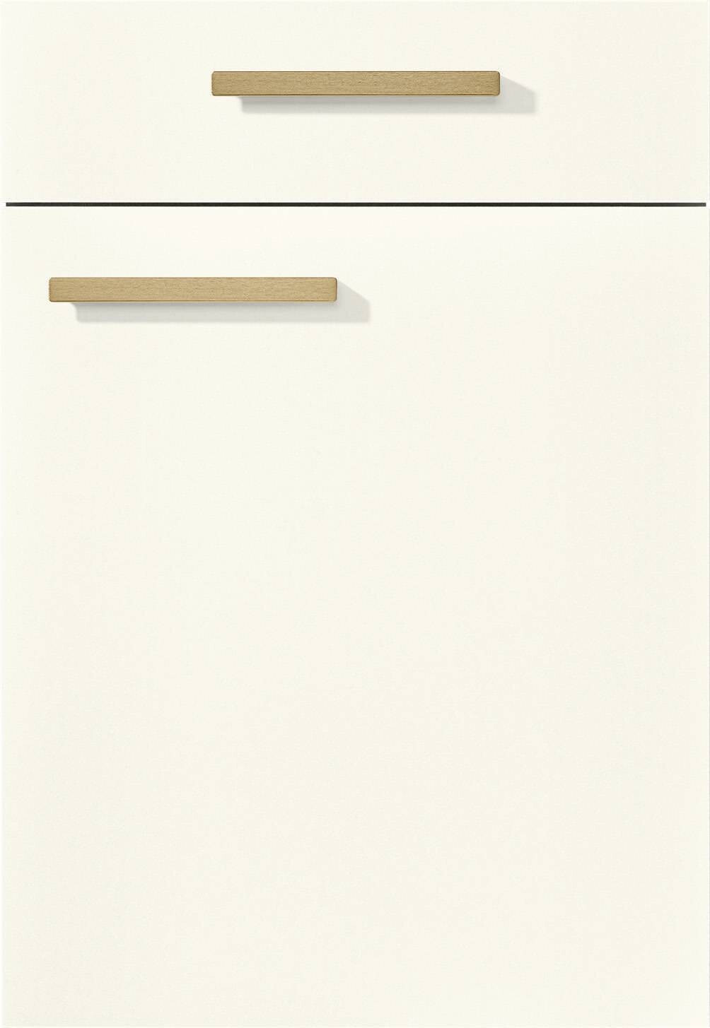 nobilia Inselküche Easytouch Alpinweiß Lacklaminat B/L: ca. 304x190 cm