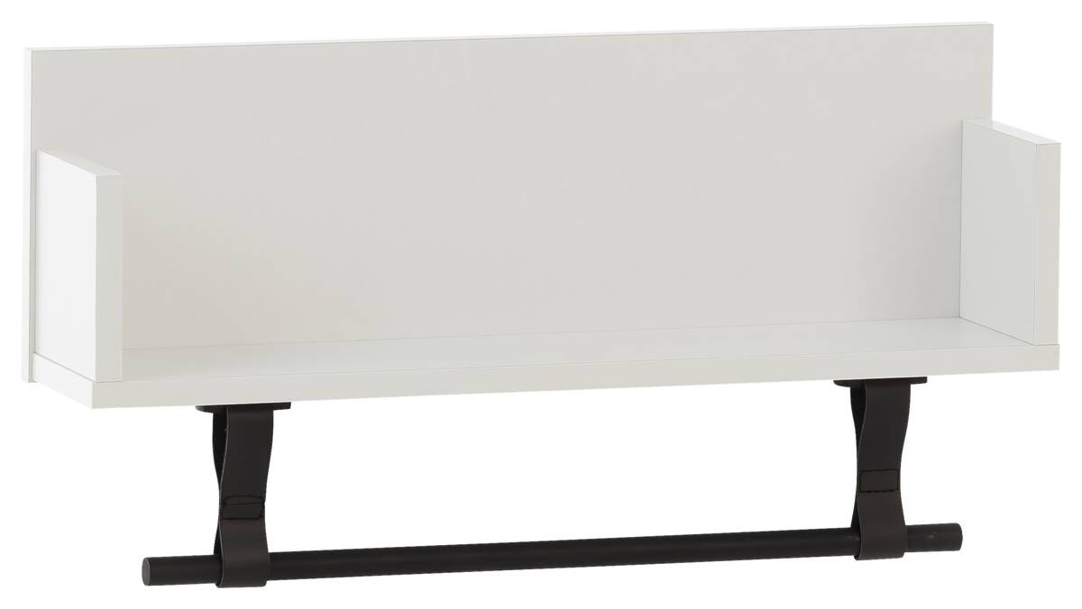 Regal Ella weiß matt B/H/T: ca. 59,8x31,5x13,5 cm