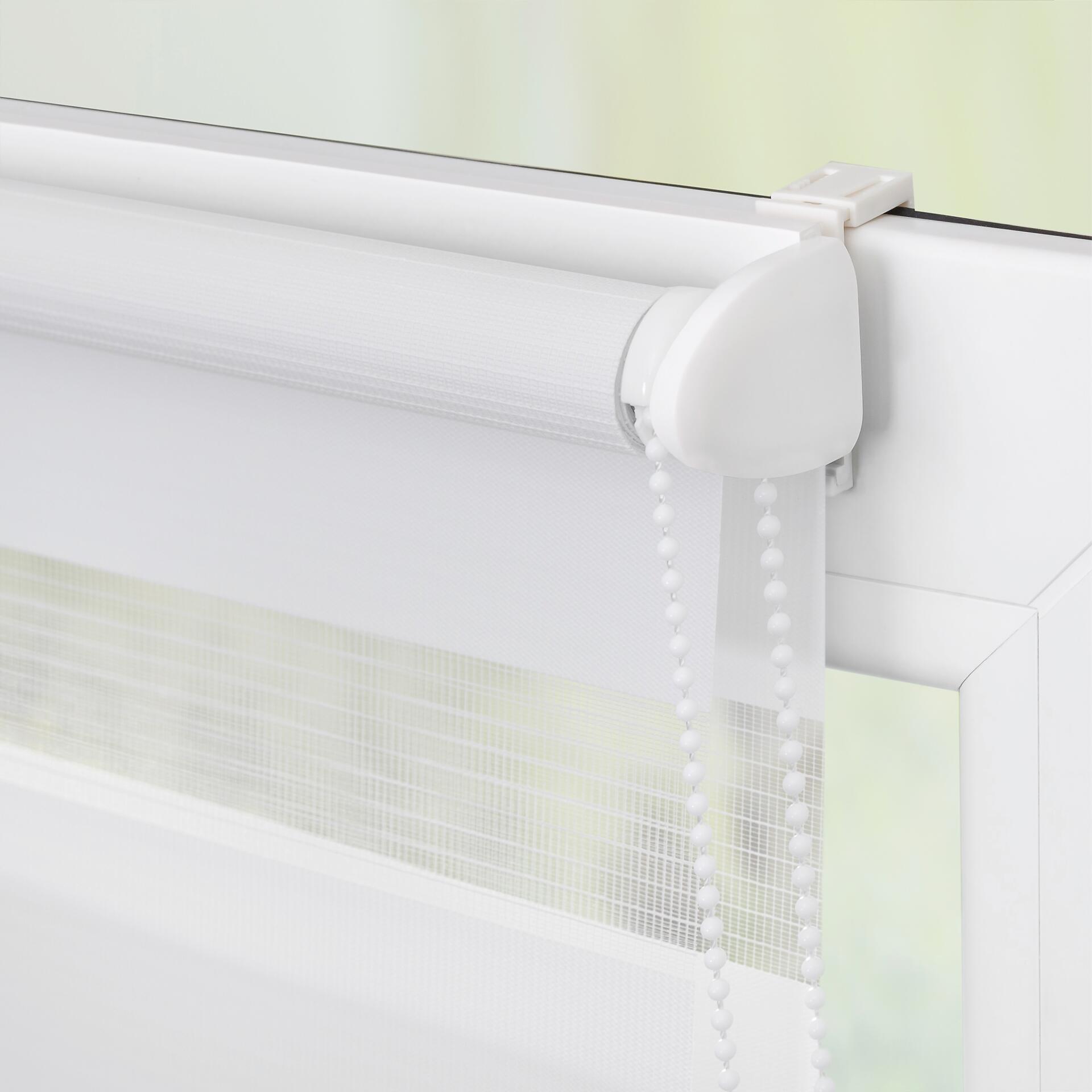 LICHTBLICK Doppelrollo Duo Orentalisches Muster blau B/T: ca. 80x150 cm