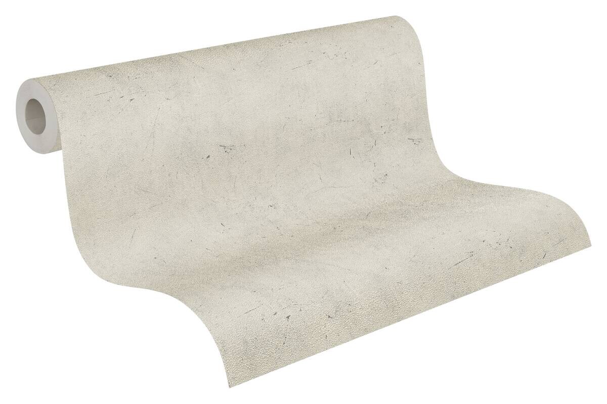 A.S.Creation Vliestapete Beton Concrete & More Uni beige B/L: ca. 53x1005 cm