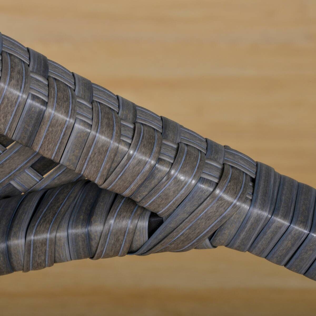 Outsunny Sitzgruppe dunkelgrau Polyrattan B/H/L: ca. 68x120x73 cm