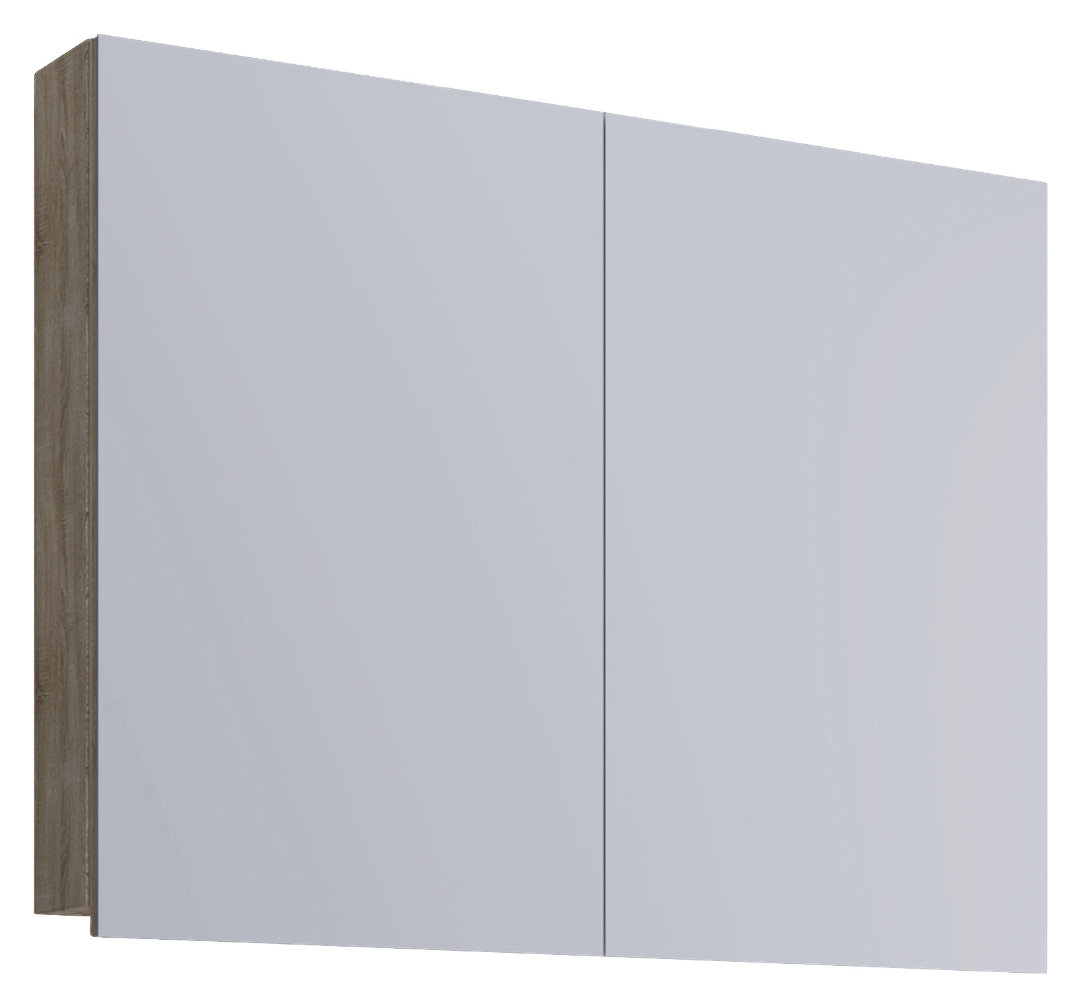 Spiegelschrank Badinos Eiche Sonoma Nachbildung B/H/T: ca. 80x62x12 cm