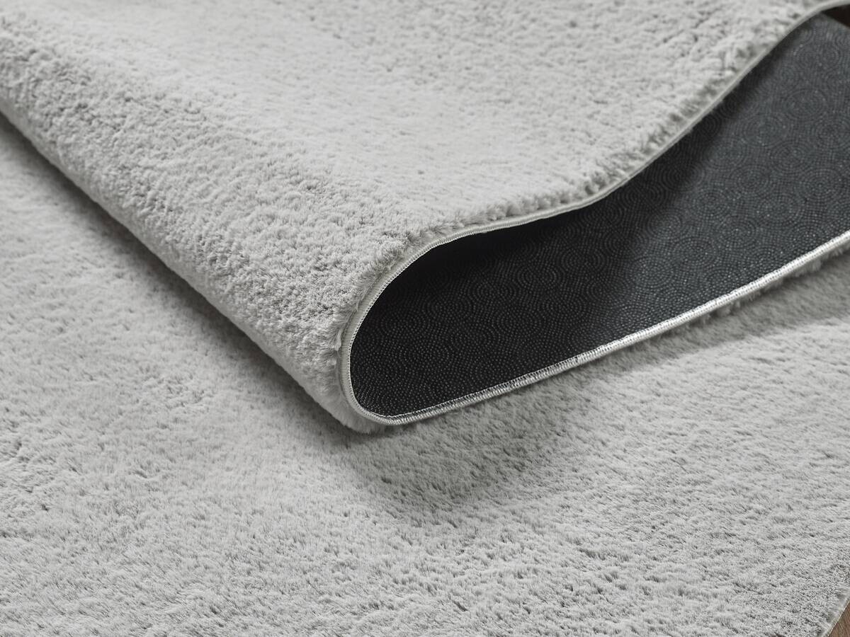 Teppich Cozy grau B/H/L: ca. 120x13x120 cm