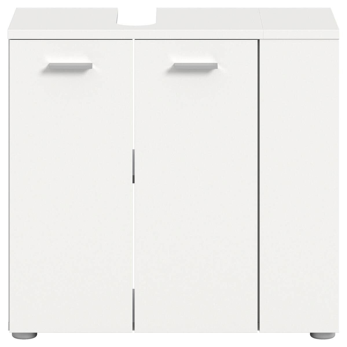 Waschbeckenunterschrank Lana weiß B/H/T: ca. 65x62x31 cm Waschbeckenunterschrank Lana weiß B/H/T: ca. 65x62x31 cm