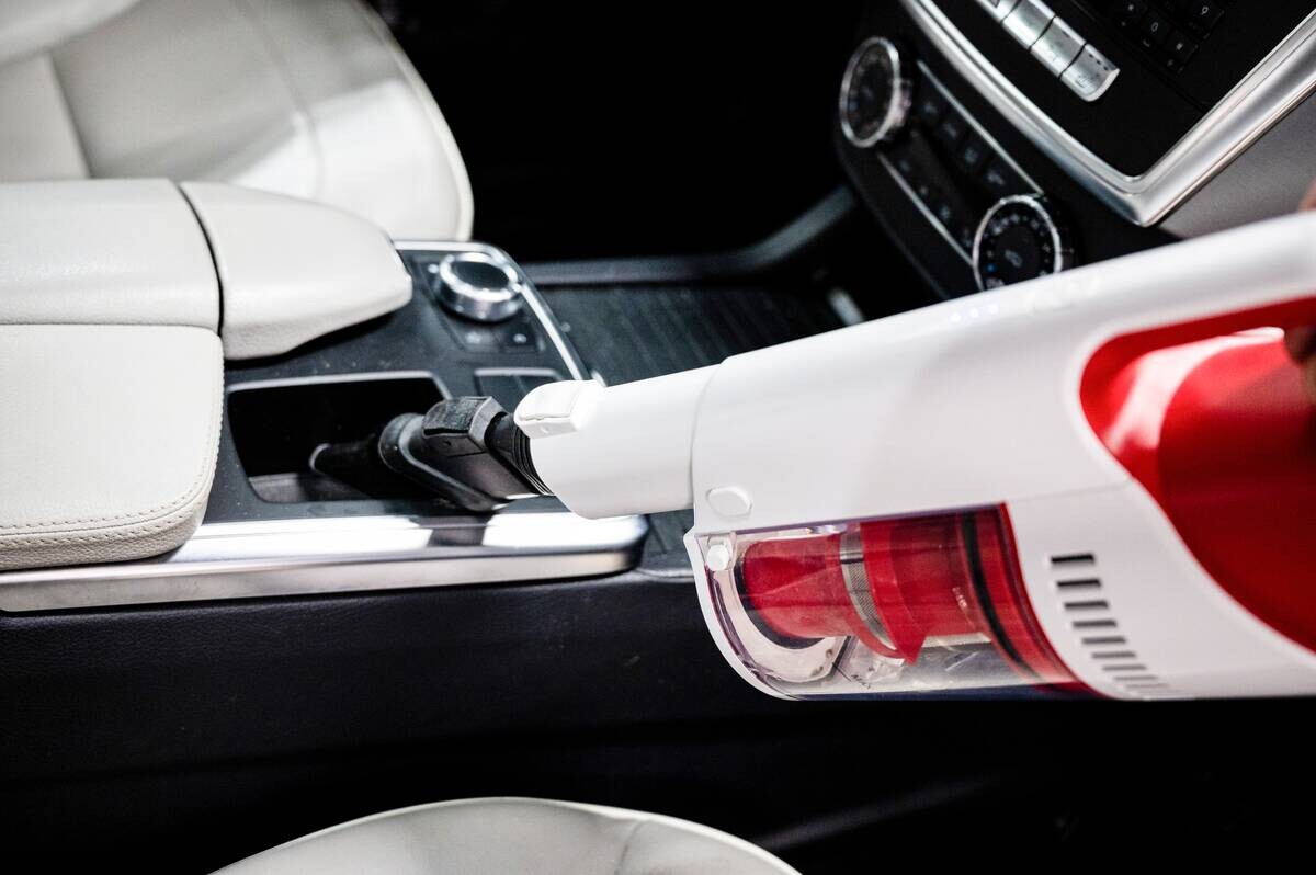 Dirt Devil Hand-/Stielstaubsauger DD9002 weiß rot