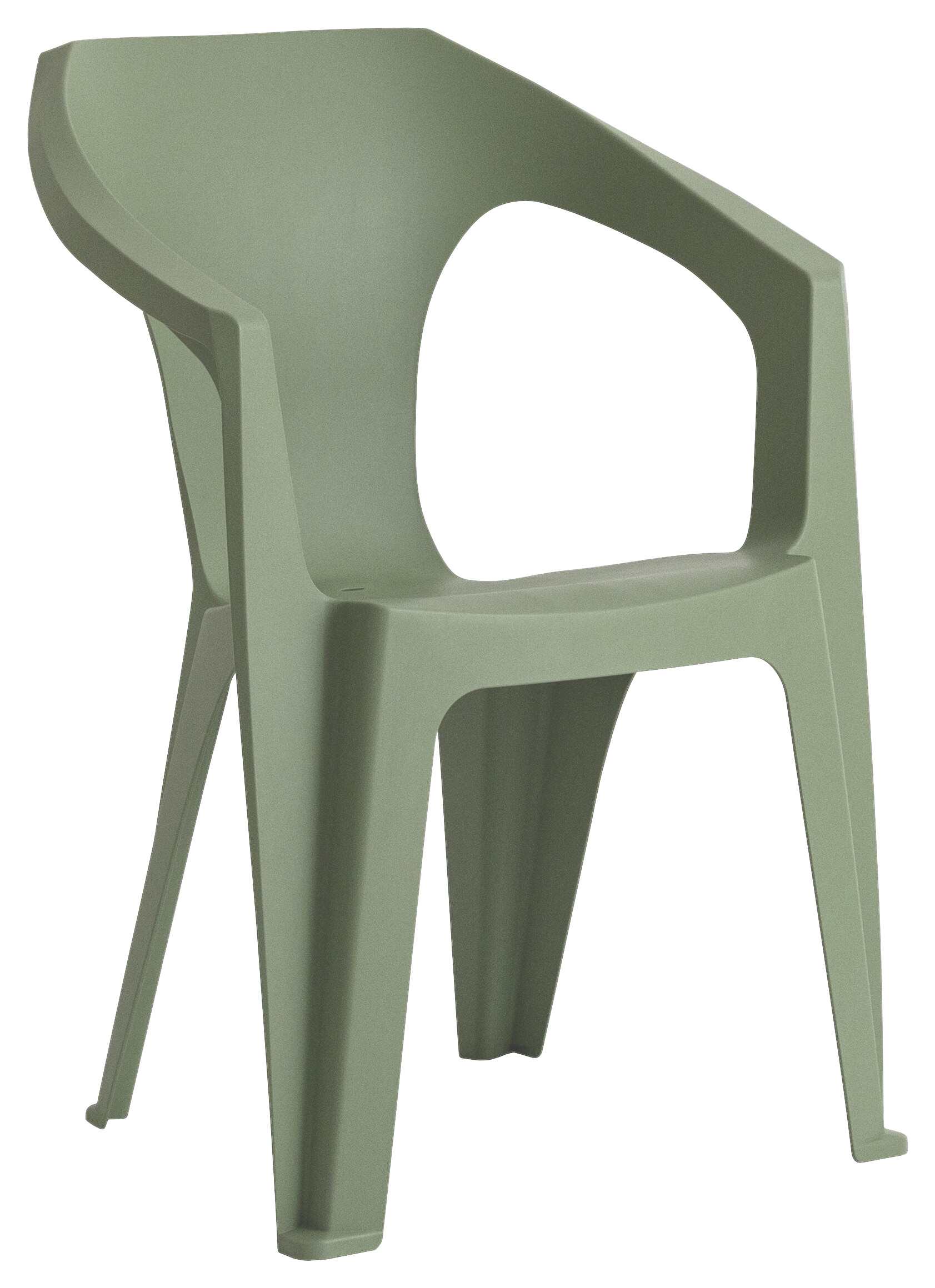 Toomax Stapelstuhl Marina salbei Kunststoff B/H/L: ca. 55x83x59 cm