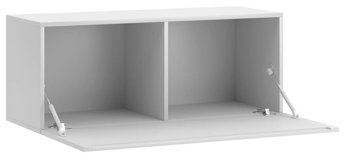 TV-Lowboard VIVIEN weiß weiß glanz B/H/T: ca. 100x40x38 cm