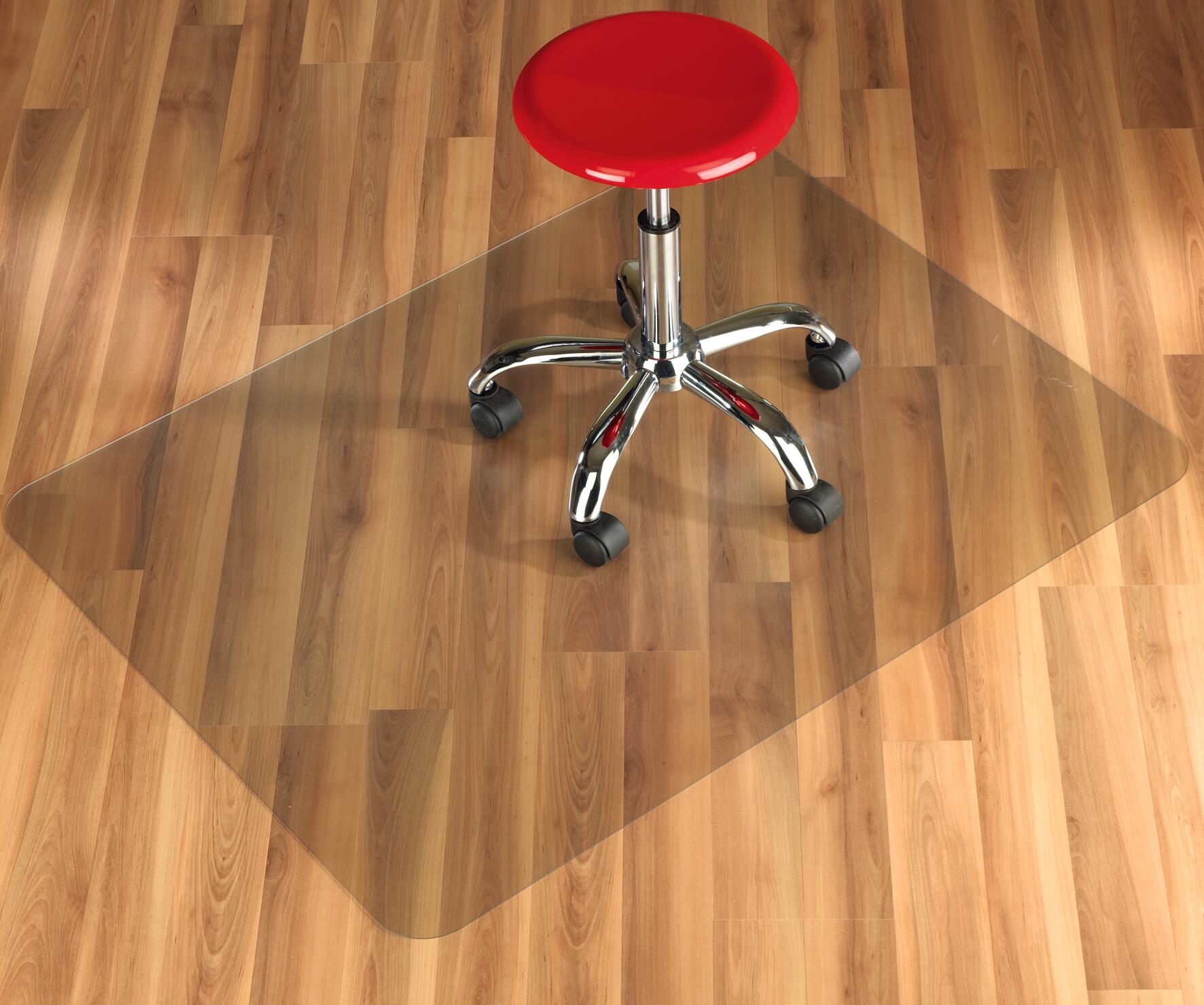 Bodenschutzmatte transparent B/L: ca. 91x121 cm