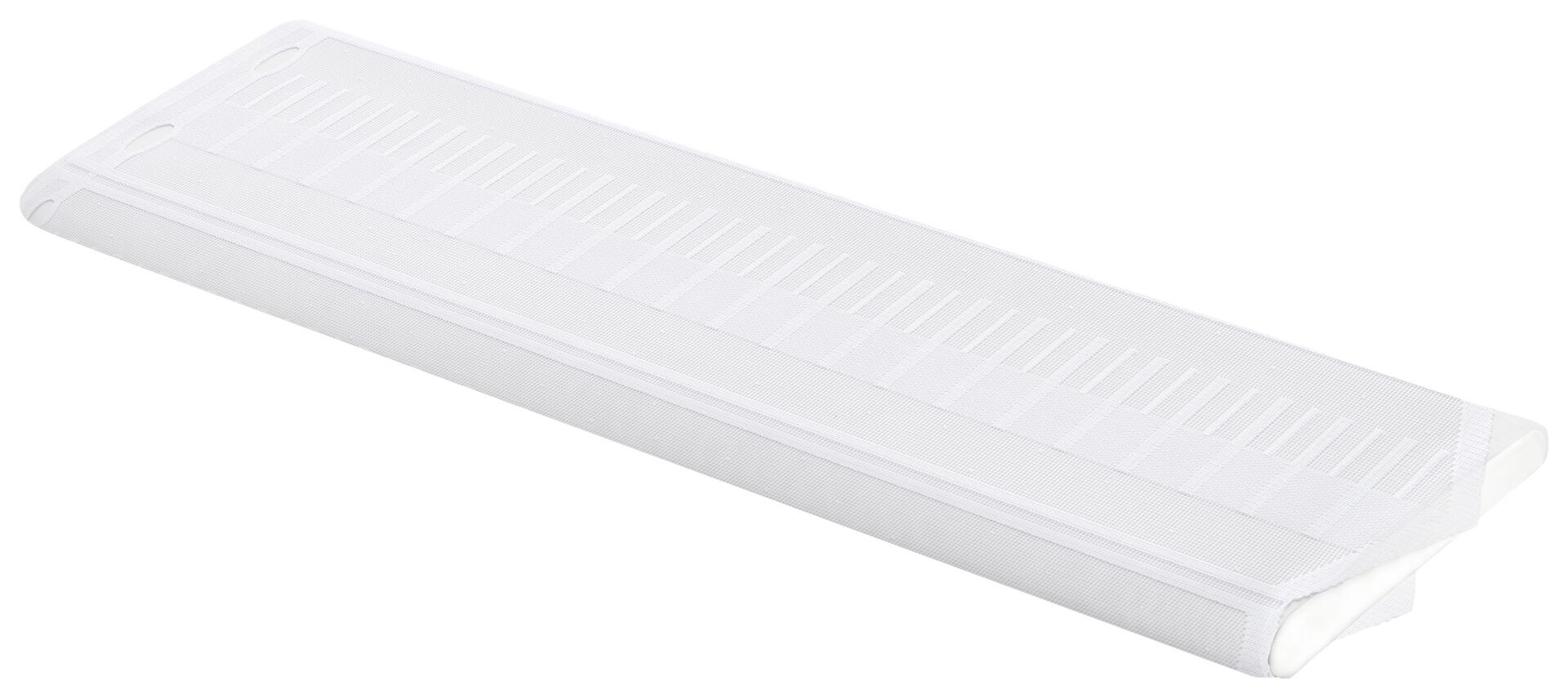 Scheibengardinen-Meterware weiß H: ca. 60 cm