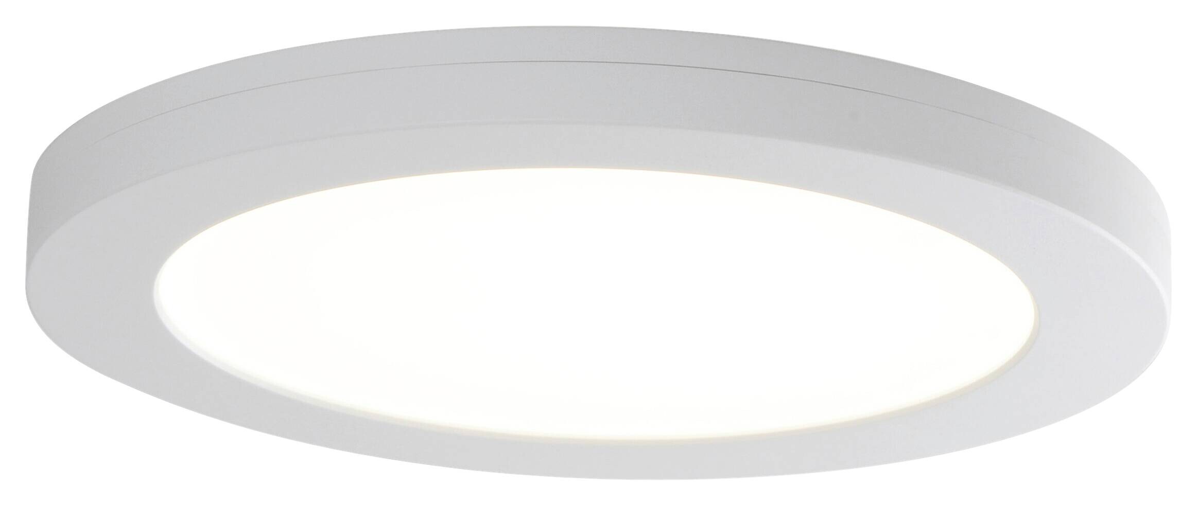 Näve Leuchten Deckenleuchte BONUS NV1384523 weiß Aluminium Kunststoff H/D: ca. 1,6x21,7 cm null 1 Brennstellen