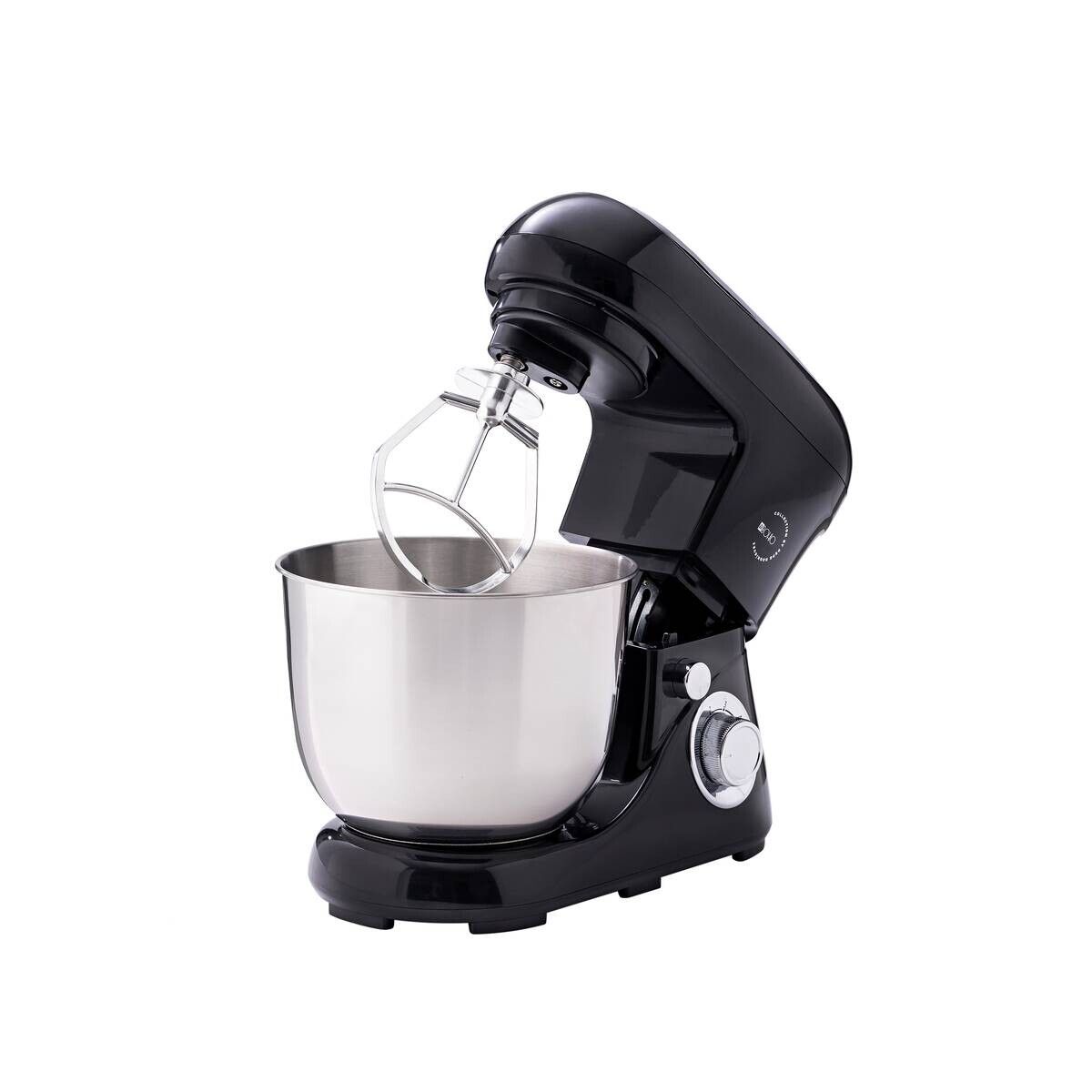 BERGNER Küchenmaschine BG-50043-BK schwarz Kunststoff Edelstahl B/H/L: ca. 23x32x39 cm ca. 5 l