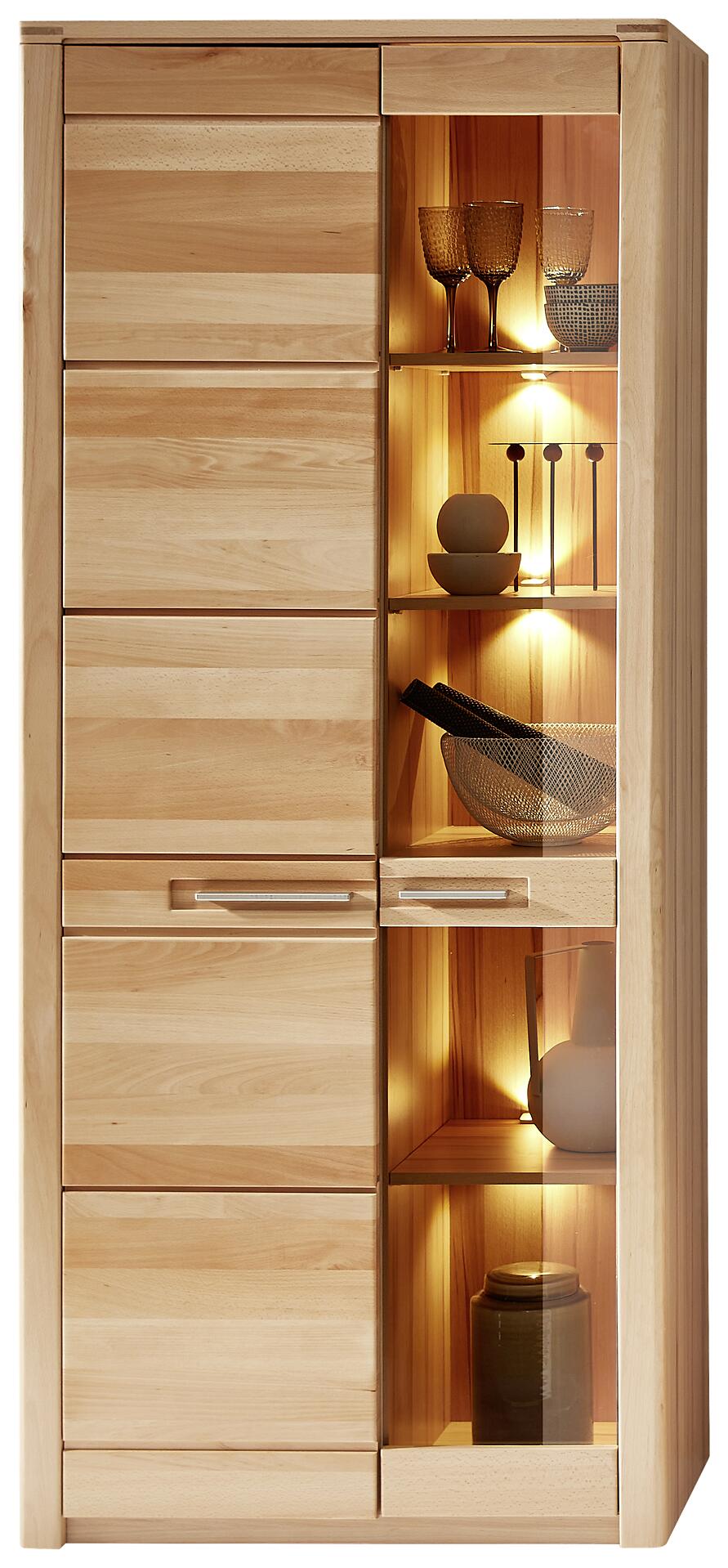 Vitrine Nature One buche Nachbildung B/H/T: ca. 85x203x40 cm