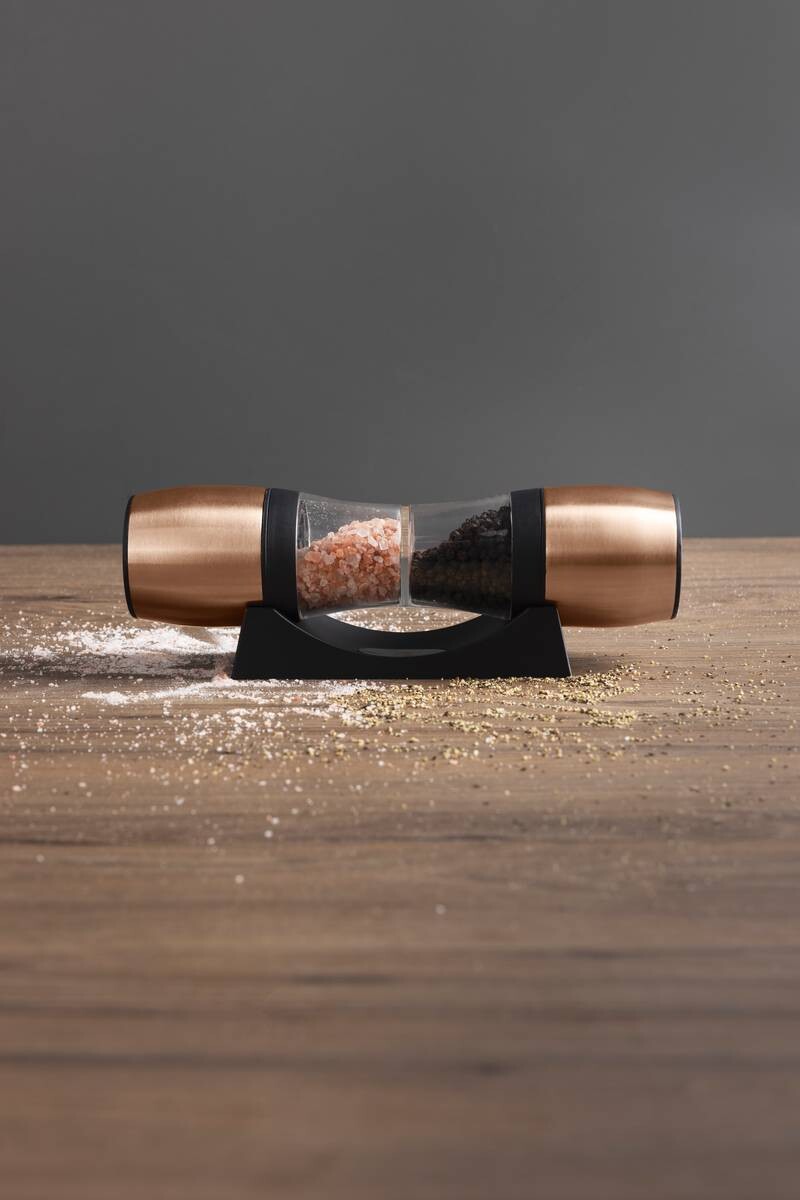 BERGNER Salz-/Pfefferstreuer Millerhaus Kupfer Edelstahl