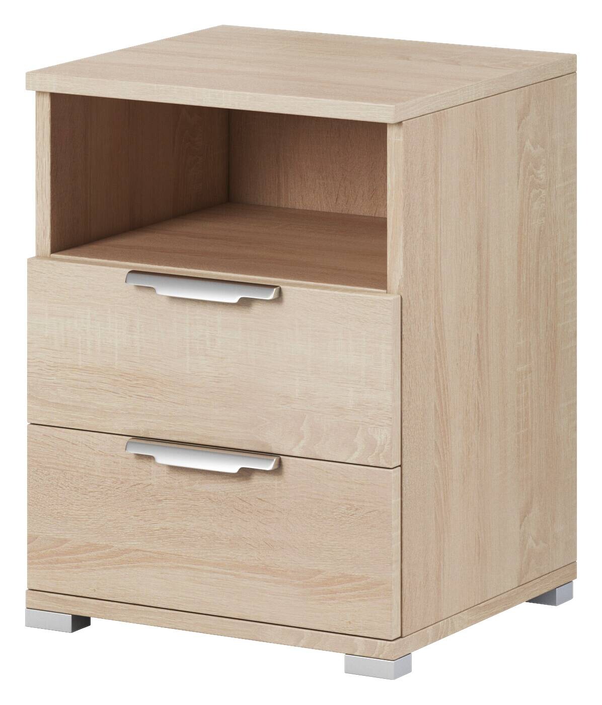 Nachtkonsole NAKA Eiche Sonoma Nachbildung B/H/T: ca. 46x61x42 cm